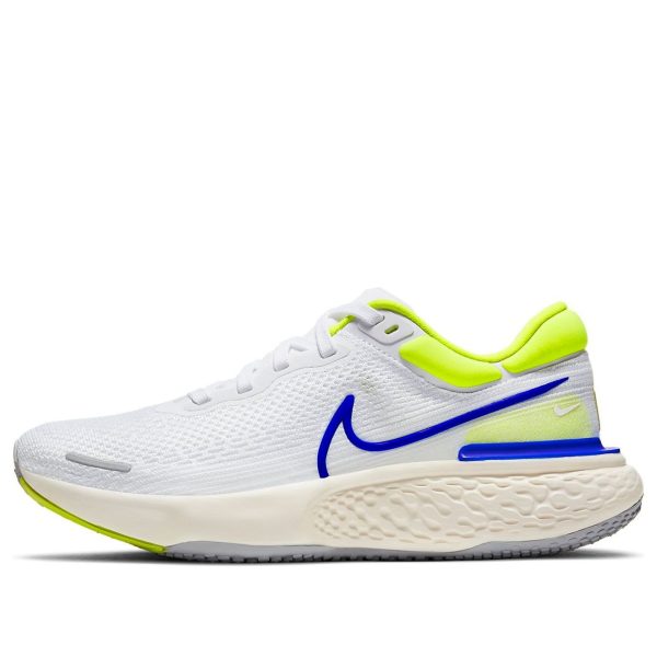 Nike ZoomX Invincible Run Flyknit White Cyber Blue