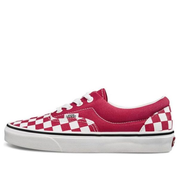 Vans Era Red Checkerboard
