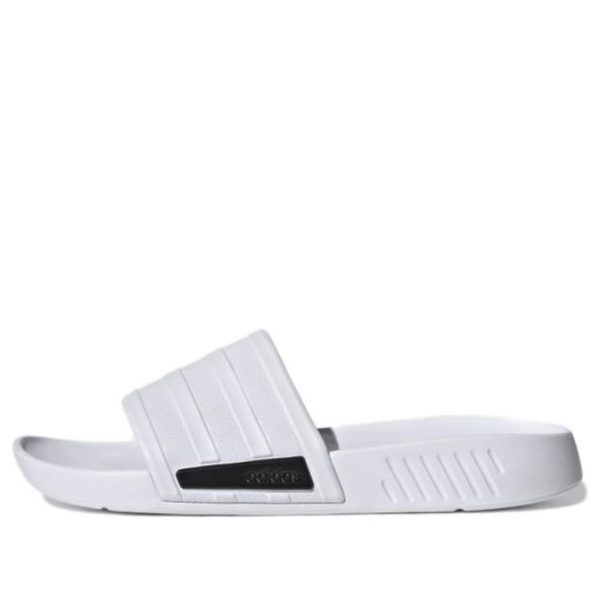 adidas Racer Tr Slides Cozy Wear-Resistant White Unisex Slippers