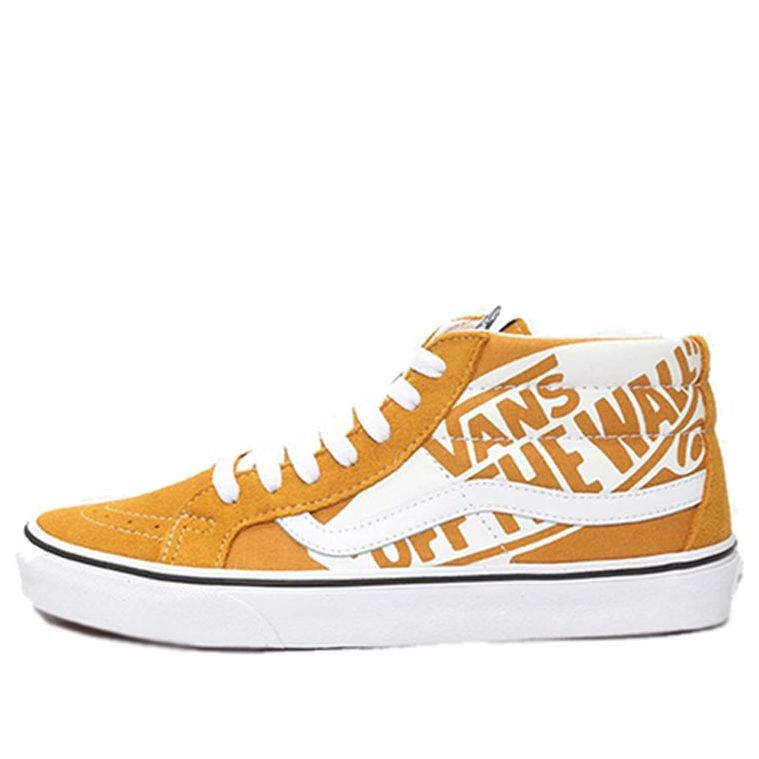 Vans SK8-Mid Reissue LOGO Yellow White