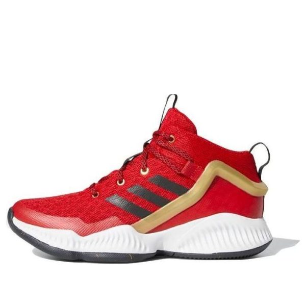 adidas Lockdown J Shoes Red/Black/Golden