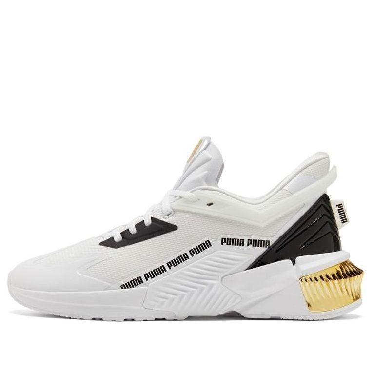 PUMA Provoke XT FTR Moto White Team Gold