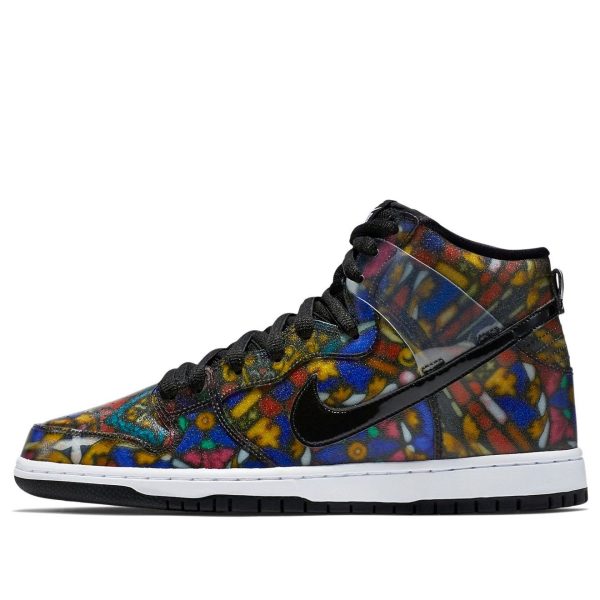 Nike x Concepts SB Dunk High Stained Glass