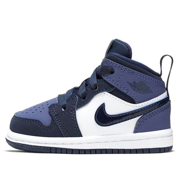 Air Jordan 1 Mid Obsidian Sanded Purple