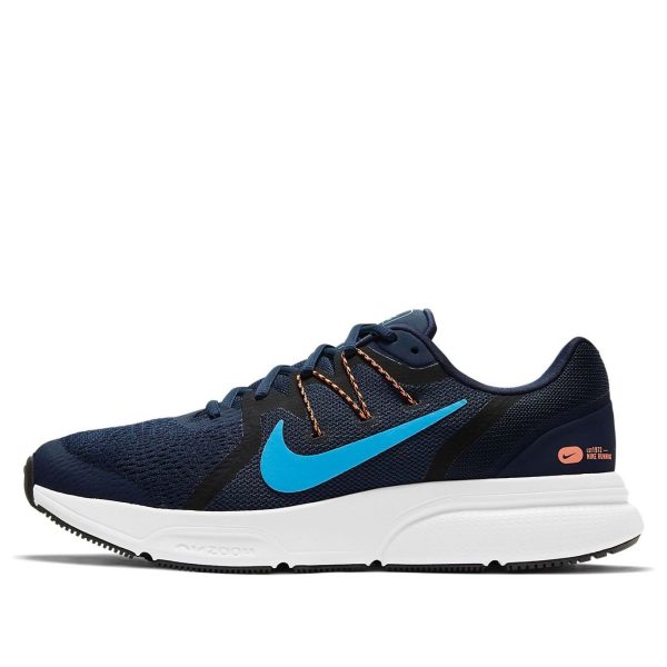 Nike Zoom Span 3 Low Tops Colorblock Casual Deep Blue