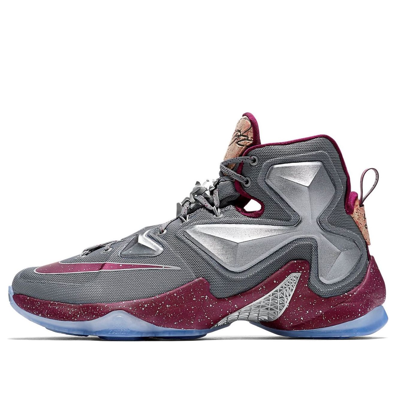 Nike LeBron 13 Opening Night Grey Red Goldsilver