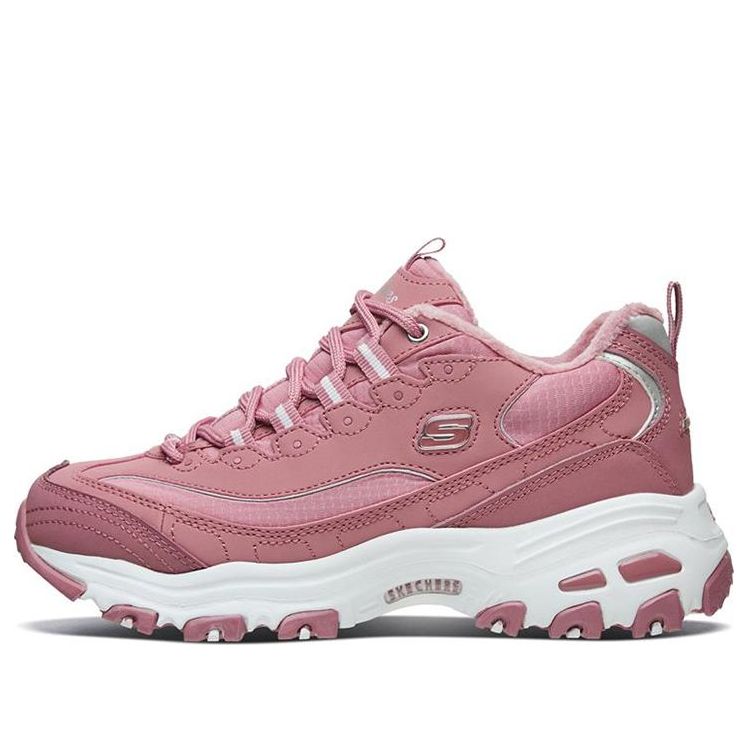 Skechers D Lites 1.0 Low Top Running Shoes Pink
