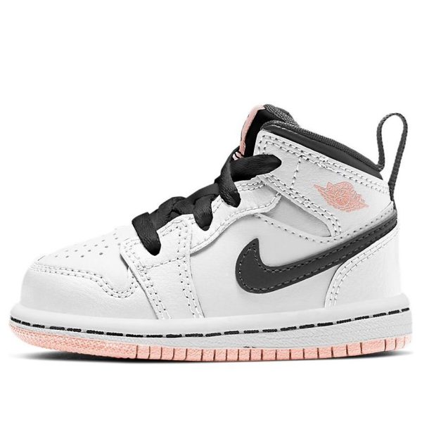 Air Jordan 1 Mid White Arctic Orange