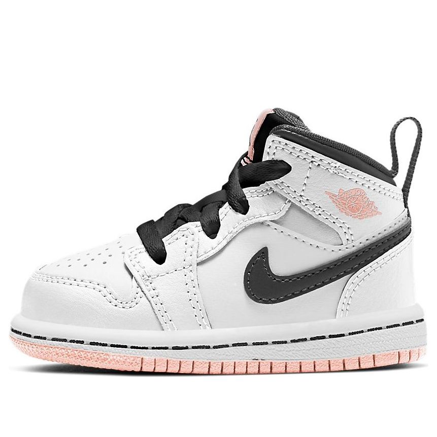 Air Jordan 1 Mid White Arctic Orange