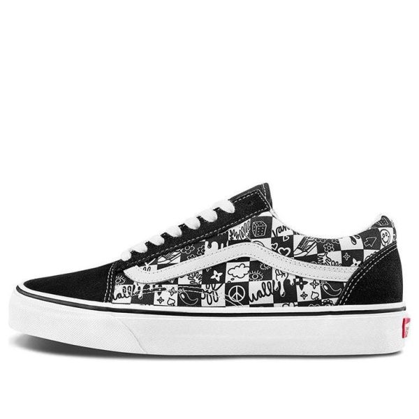 Vans Old Skool Doodle Checkerboard