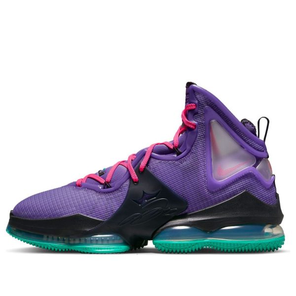 Nike LeBron 19 EP Purple Teal