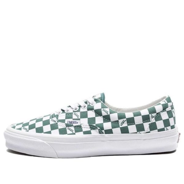 Vans OG Era LX Checkerboard Logo - Cadmium Green