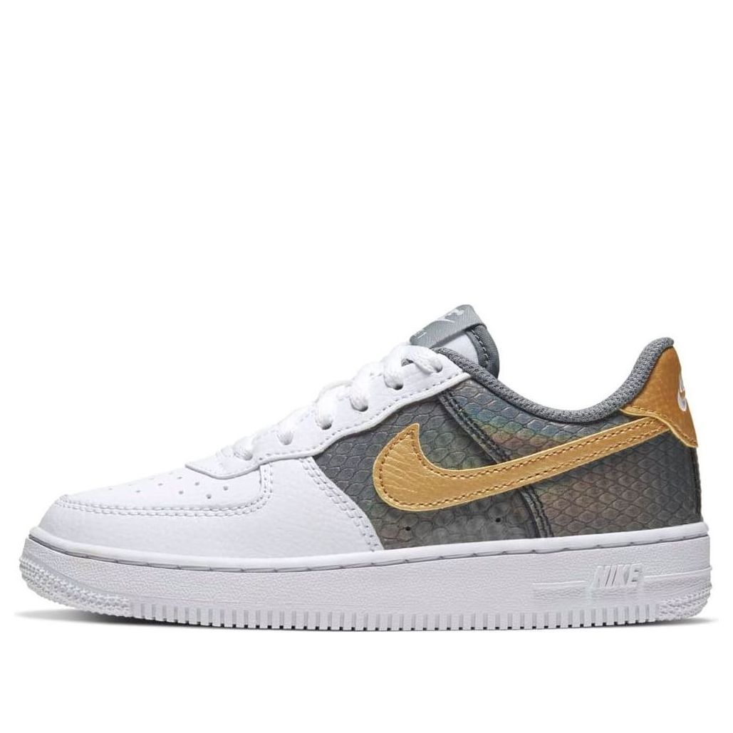 Nike Air Force 1 SE Baby Dragon - White Gold