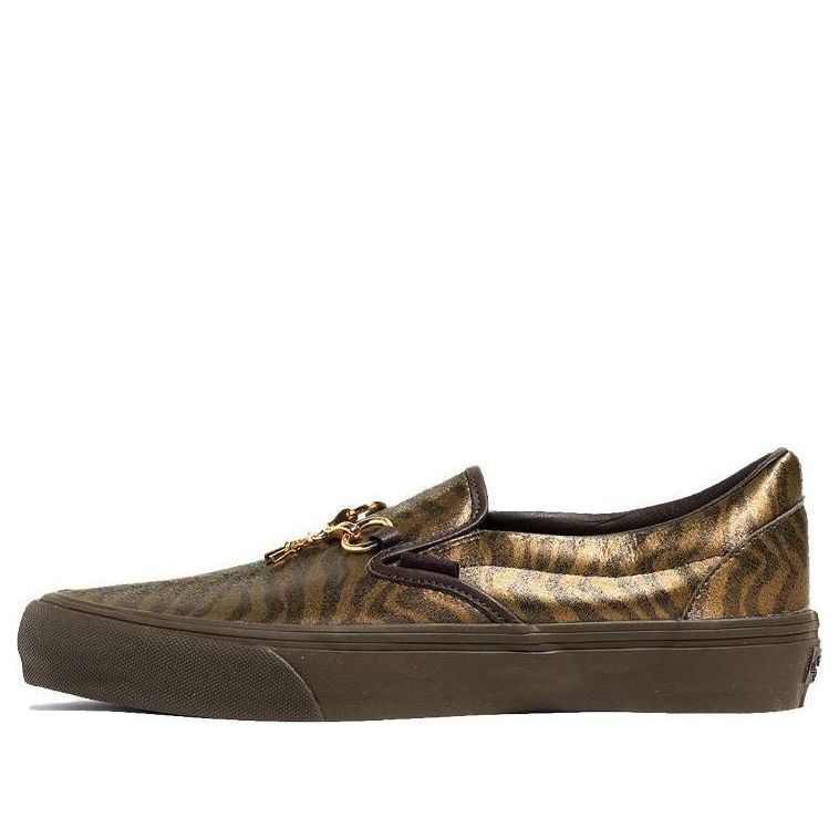 Vans Needles x Vault Classic Slip-On V Animal Print - Brown