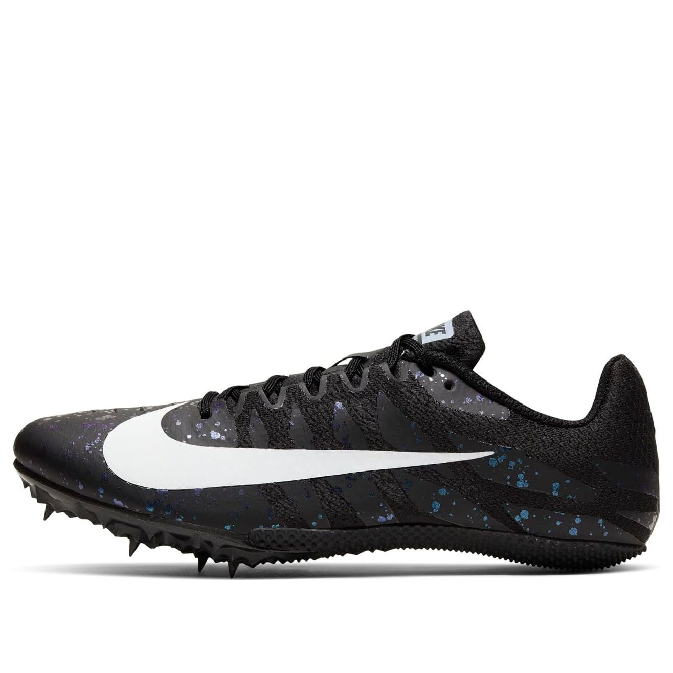 Nike Air Zoom Rival S 9 Spikes Black Indigo Fog Speckled