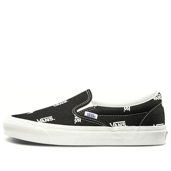 Vans OG Slip-On LX Multi-Logo Black