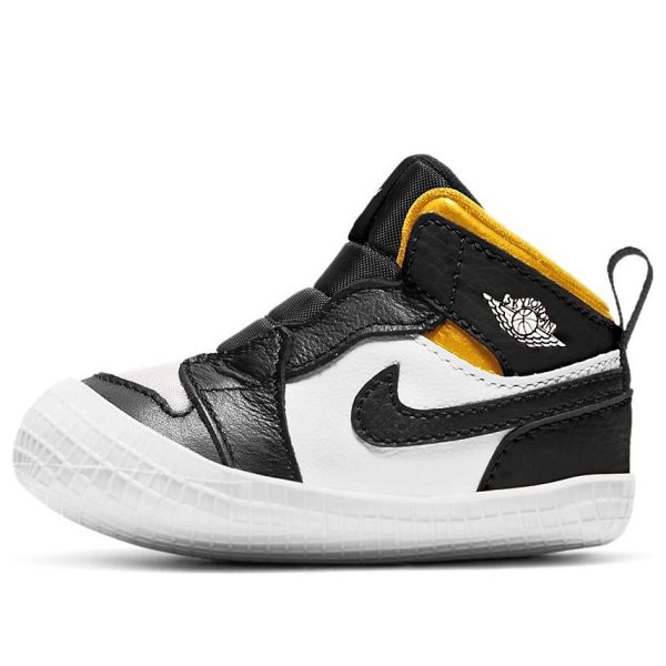 Air Jordan 1 Crib Bootie Black Varsity Maize