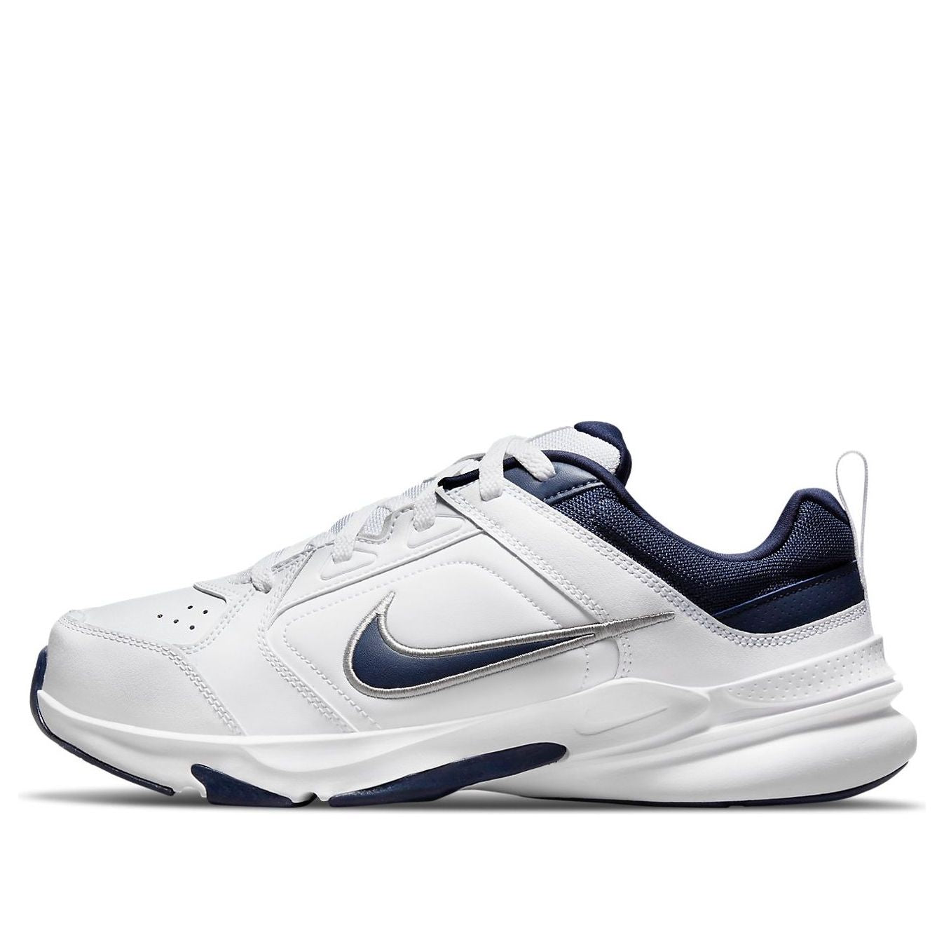 Nike Defy All Day 4E Wide White Midnight Navy