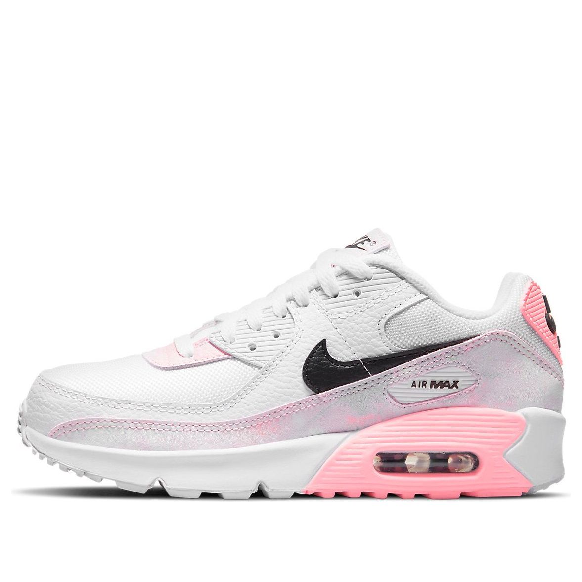 Nike Air Max 90 White Pink Tie-Dye