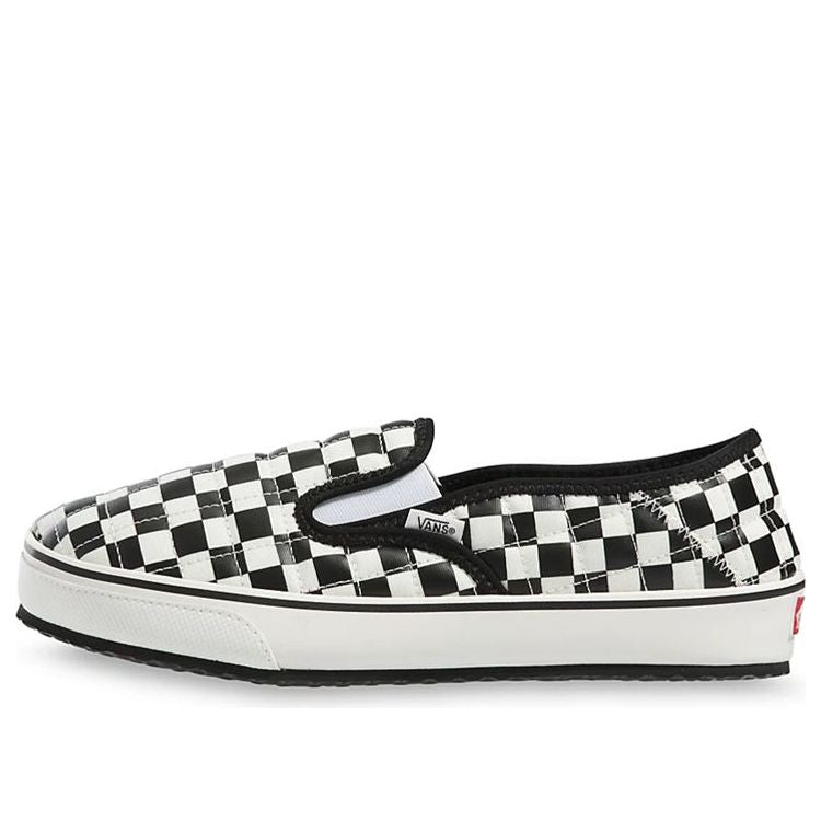 Vans Slip On Leisure Shoes Black/White Black And White