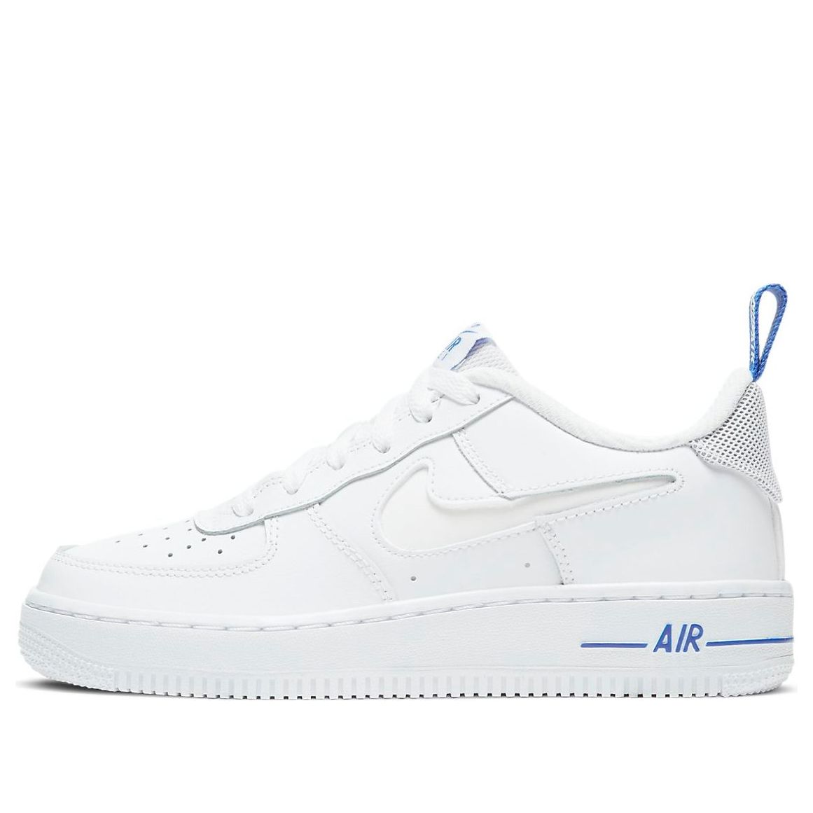 Nike Air Force 1 07 LV8 White Racer Blue