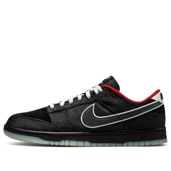 Nike x LPL Dunk Low Black White Red
