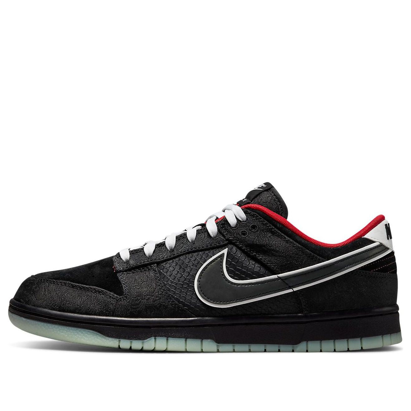 Nike x LPL Dunk Low Black White Red
