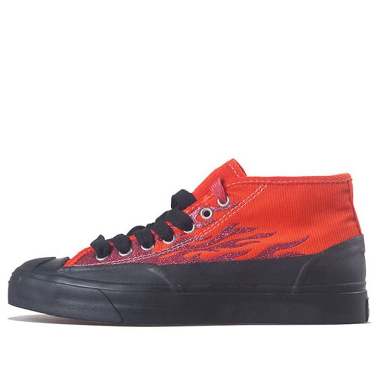 Converse ASAP Nast x Jack Purcell Mid Red Flames