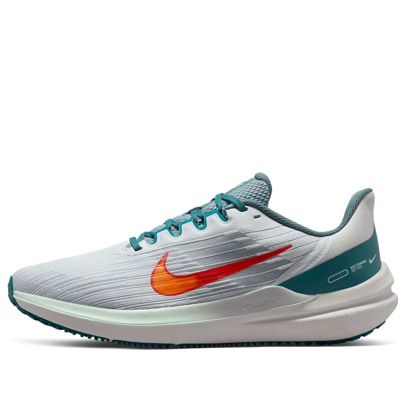 Nike Air Zoom Winflo 9 Pure Platinum Total Orange