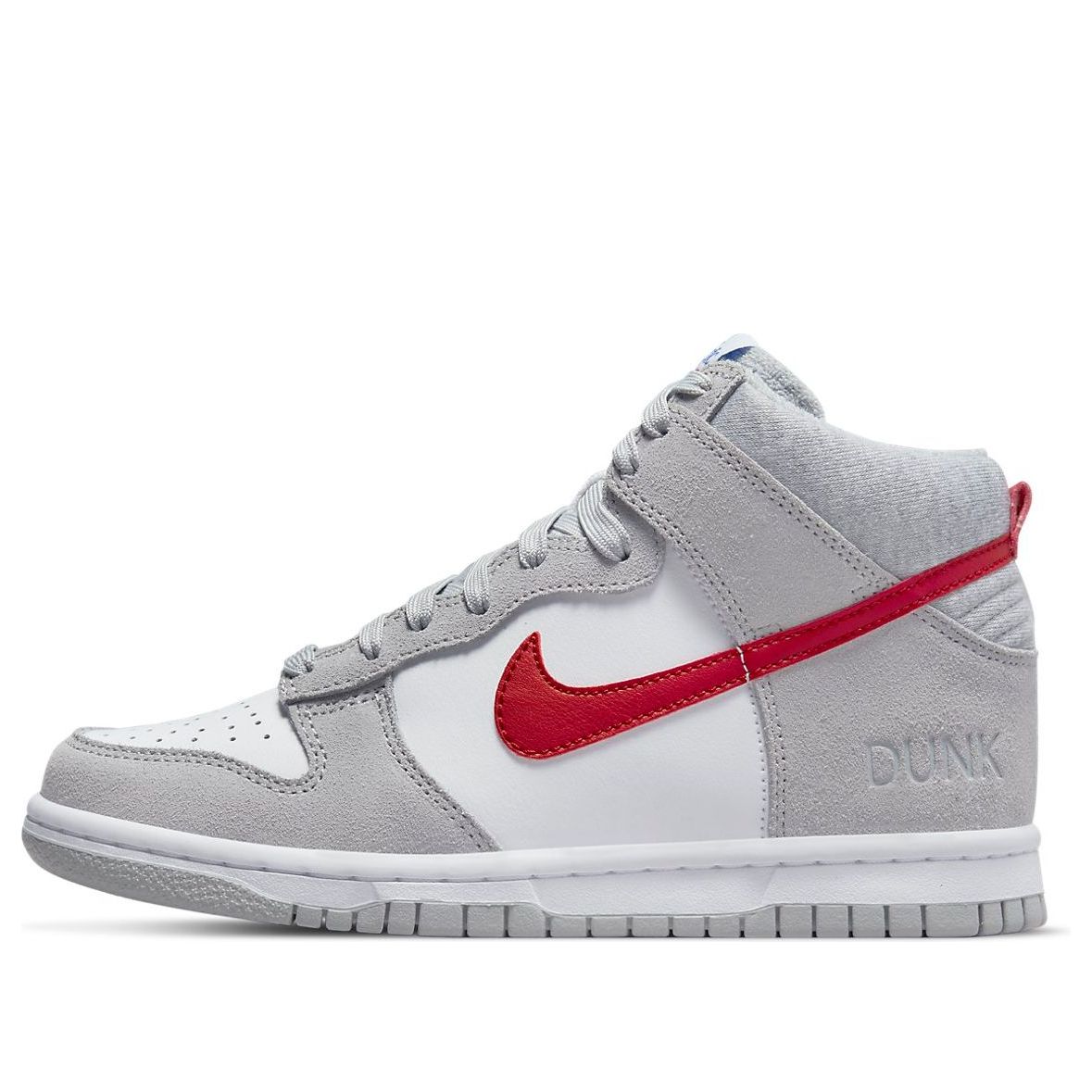 Nike Dunk High SE Athletic Club - Light Smoke Grey Gym Red