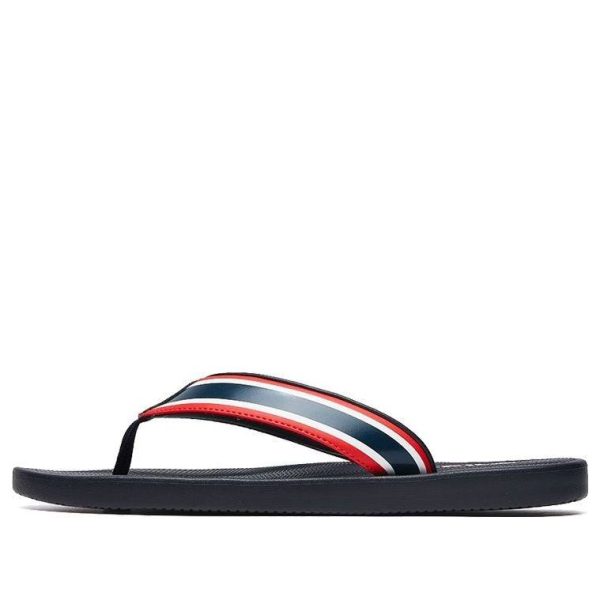 FILA Flip Flops Black/Red/White
