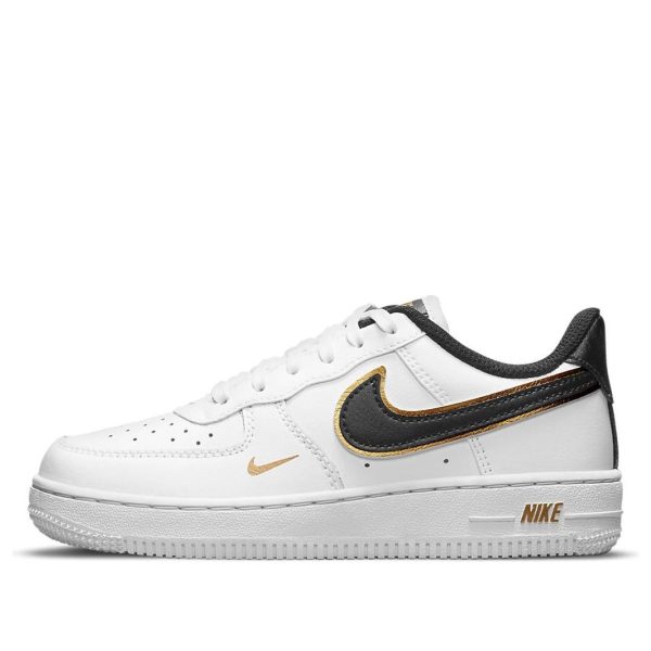 Nike Force 1 LV8 Metallic Swoosh Pack - White