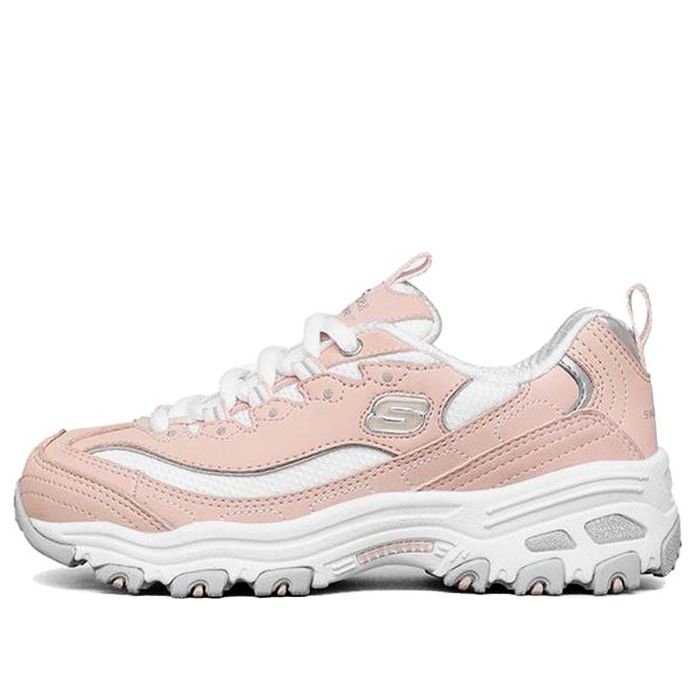 Skechers DLites Low-Top Running Shoes K Pink
