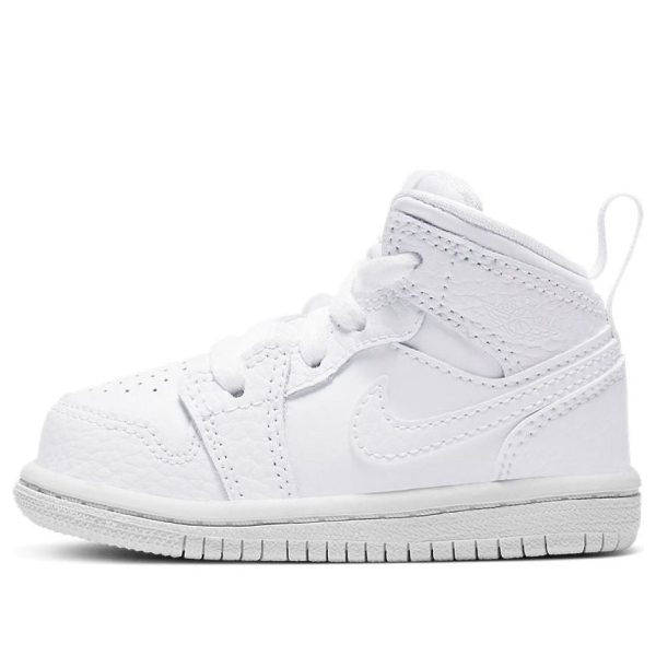 Air Jordan 1 Mid Triple White