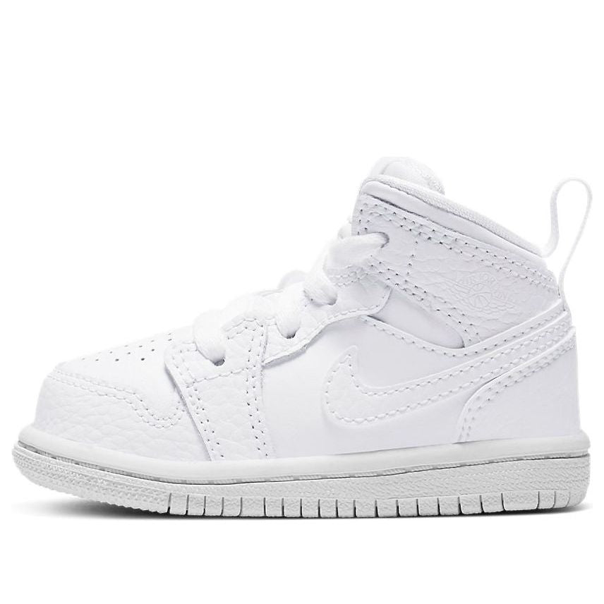 Air Jordan 1 Mid Triple White