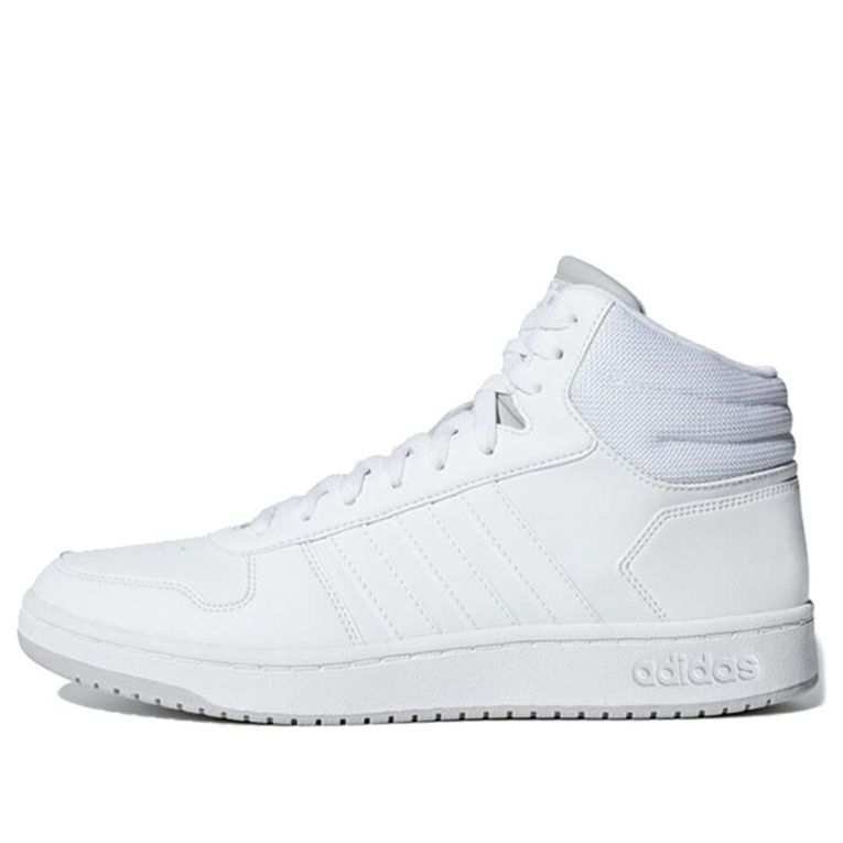 adidas Hoops 2.0 Mid Cloud White Grey
