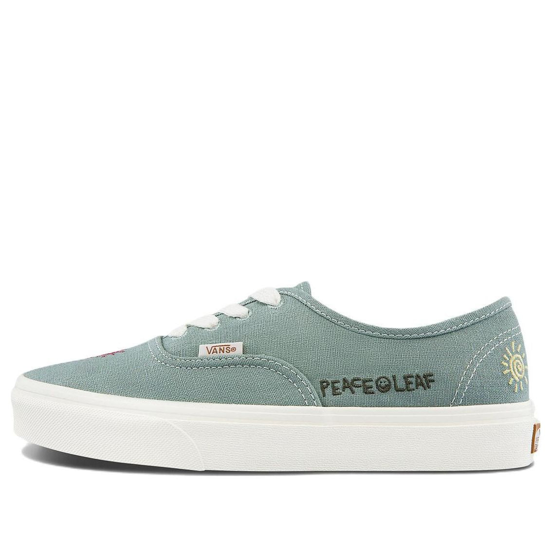 Vans Authentic Low Top Casual Skate Shoes Green Unisex