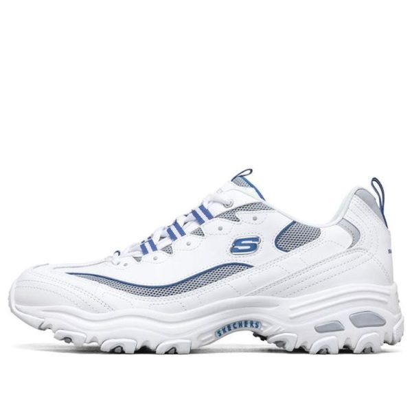 Skechers D Lites 1.0 White/Blue