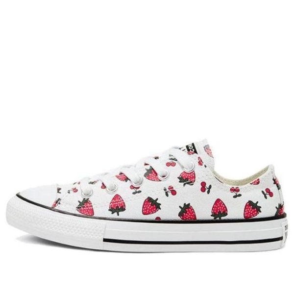 Converse Chuck Taylor All Star Low Top Summer Fruit White Pink
