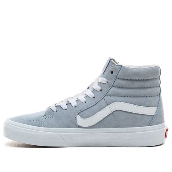 Vans PIG Suede SK8-HI Skate High Sneakers shoes Light Blue