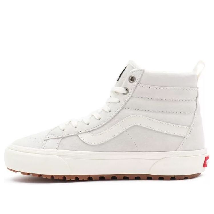 Vans Unisex SK8-HI High-Top Sneakers White