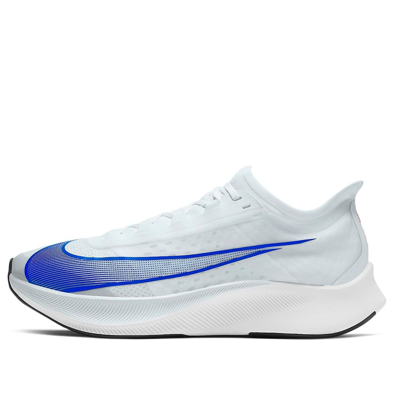 Nike Zoom Fly 3 Pure Platinum Racer Blue
