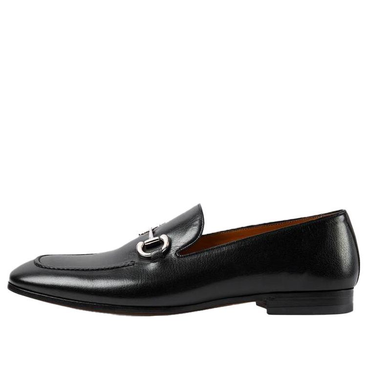 Gucci Horsebit Loafers Black Silver