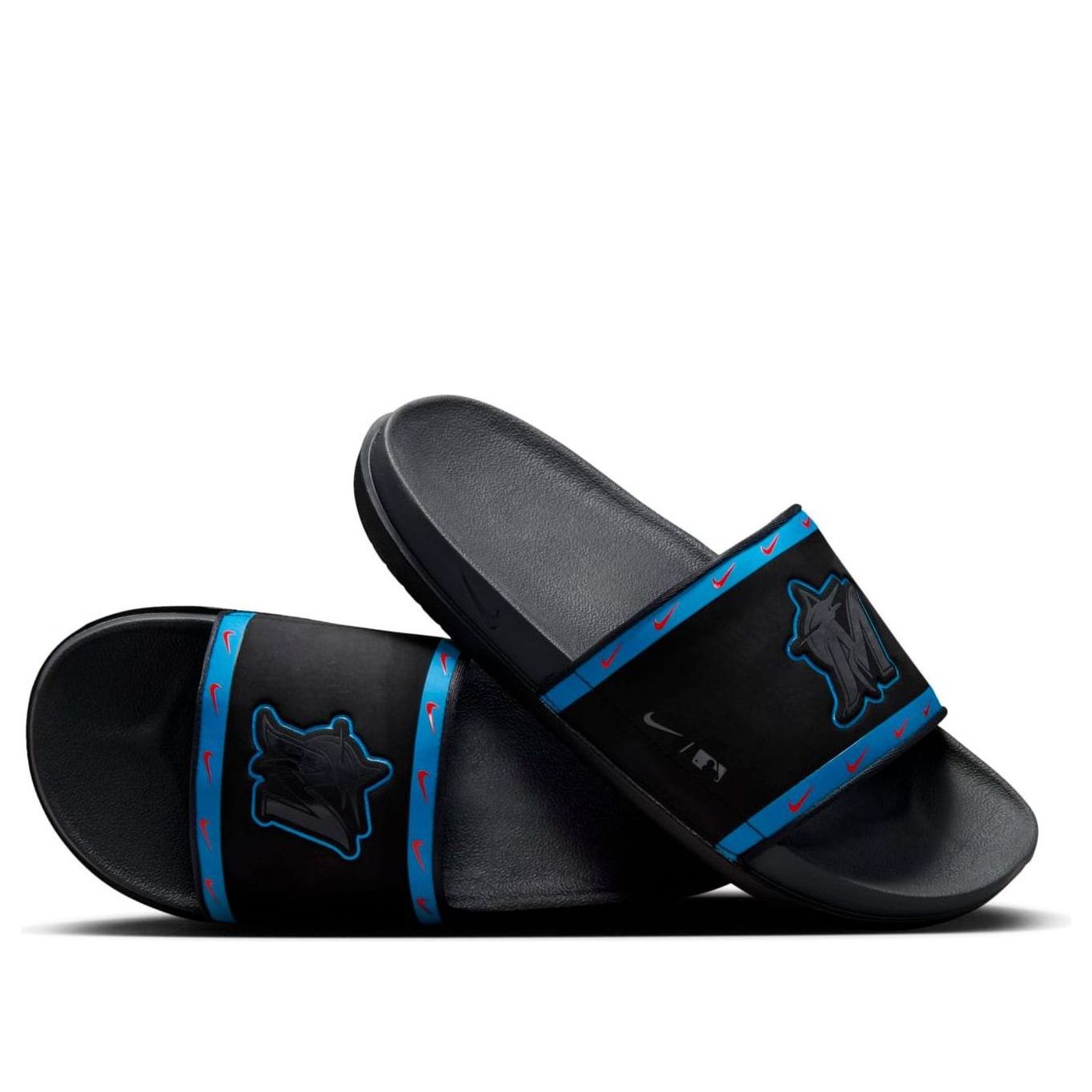 Nike MLB x OffCourt Slide Miami Marlins