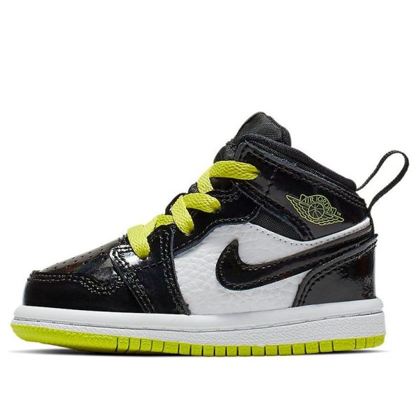 Air Jordan 1 Mid Black Cyber