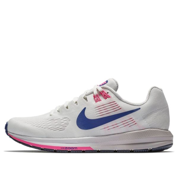 Nike Air Zoom Structure 21 White Pink Blue