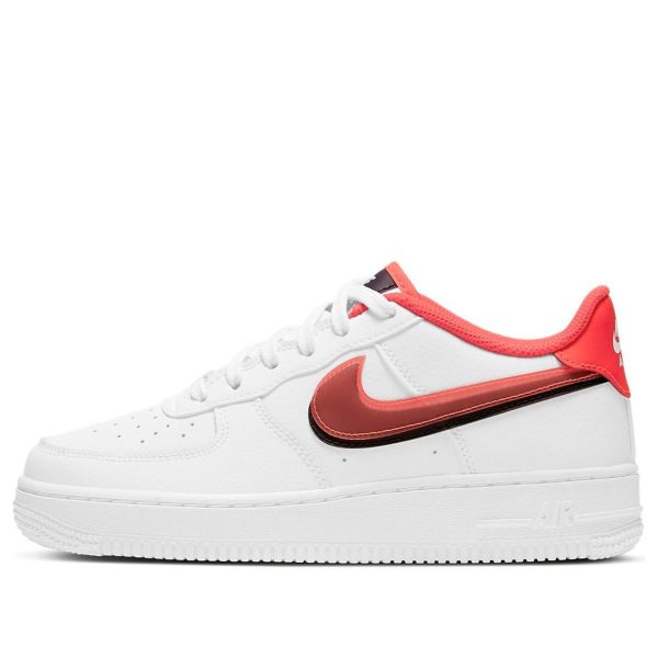 Nike Air Force 1 LV8 Double Swoosh - Bright Crimson