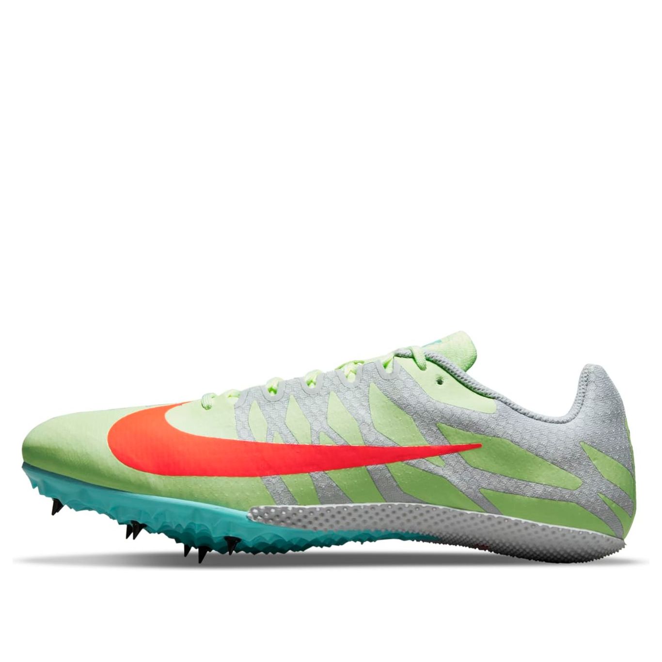 Nike Air Zoom Rival S 9 Spikes Barely Volt Hyper Orange