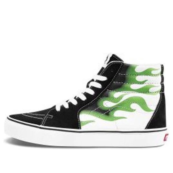 Vans SK8-HI Flame Black White