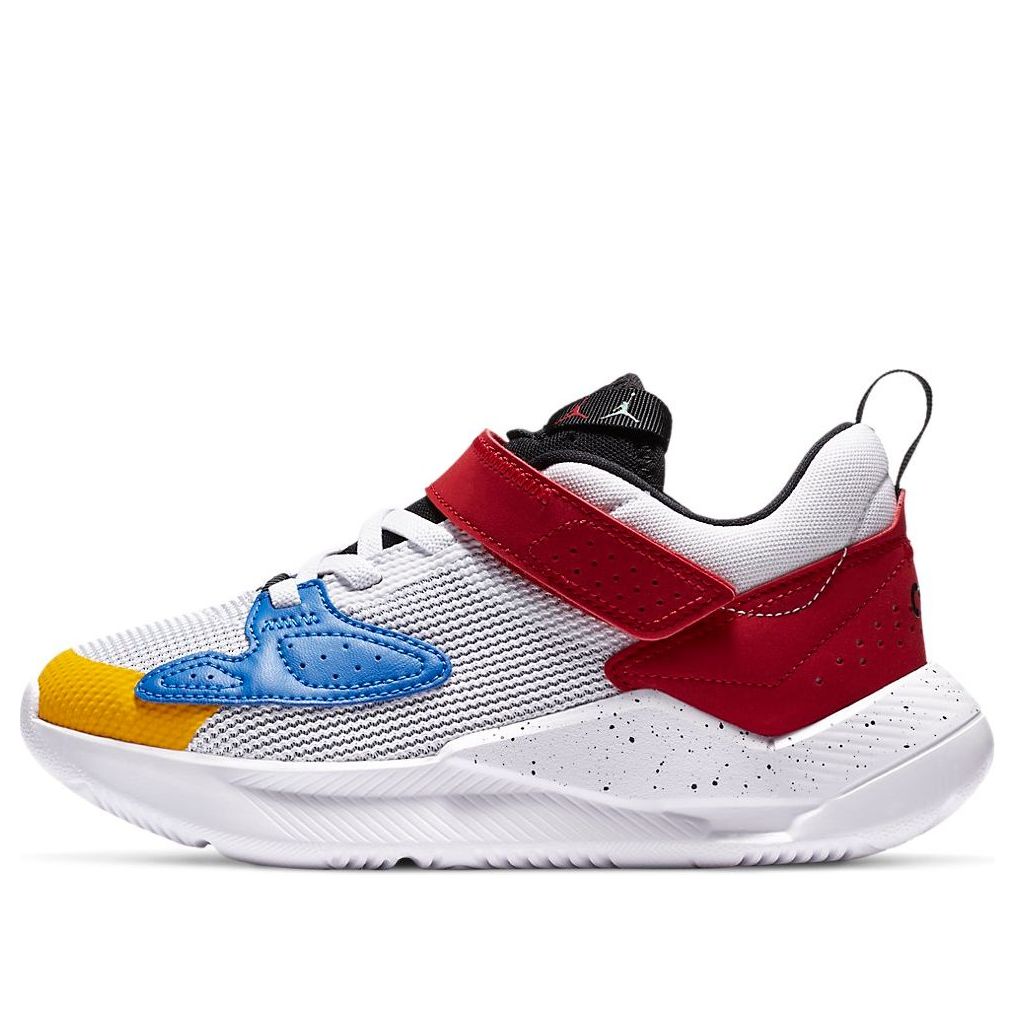 Air Jordan Cadence Running Shoes Red/Yellow/Blue